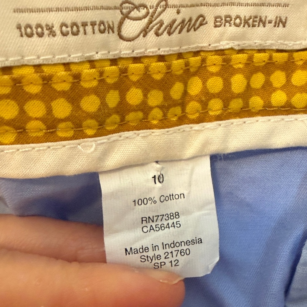 J. Crew Light Blue Women's Shorts - Picture 5 of 6